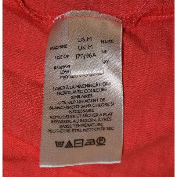 Anthropologie Coral Tshirt size M - Picture 8 of 10